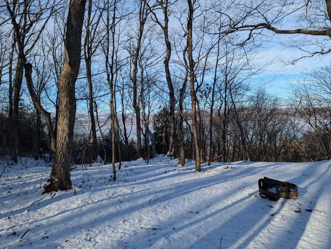 Camping de la Pointe (winter season), Quebec