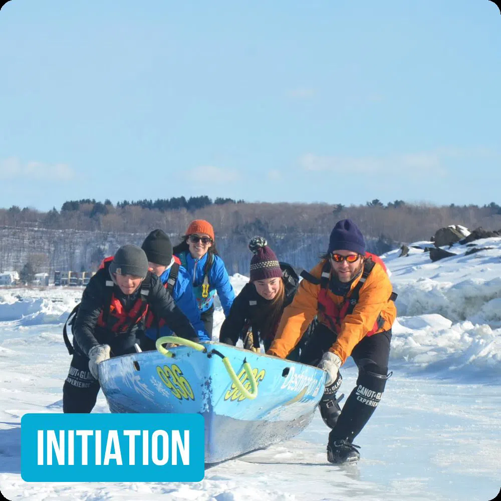 Canot à glace Expérience, Quebec