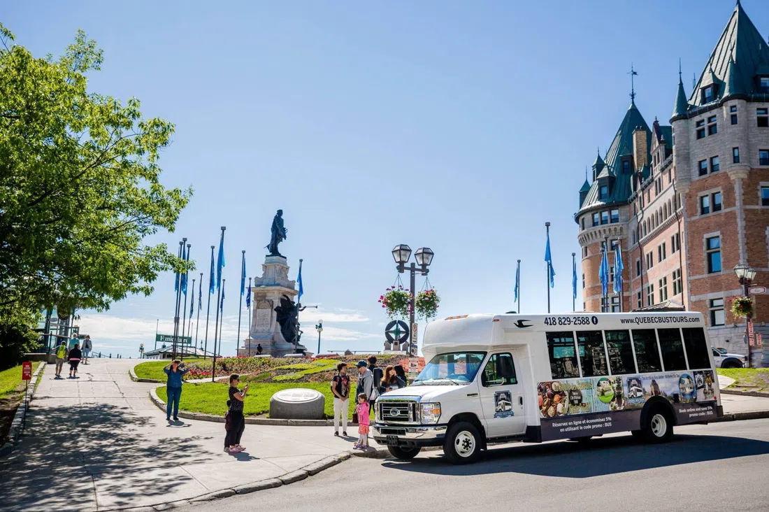 Quebec Bus Tour, Quebec