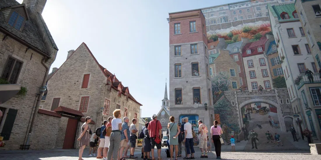 La Fresque des Québécois (Murale dei Quebecois), Québec