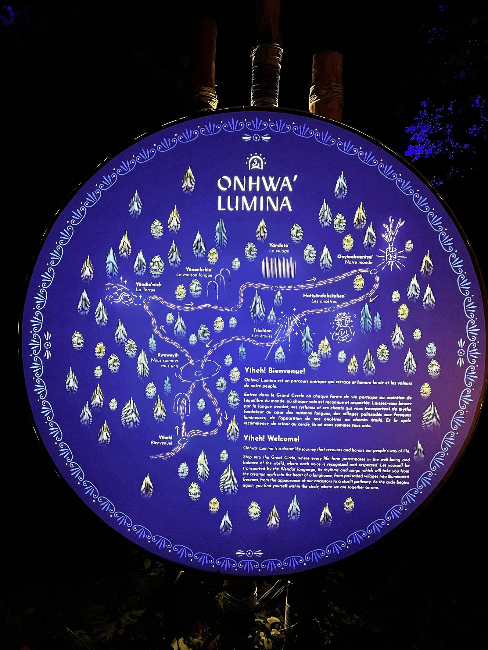 Onhwa' Lumina, Quebec